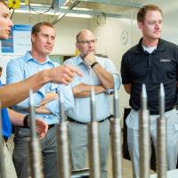 Guests at the Engineering Design Project Preview Event